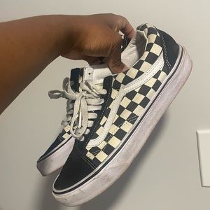 Old Sokol Checkerboard Vans